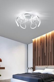 Lux Modern Led Avize Beyaz Işık